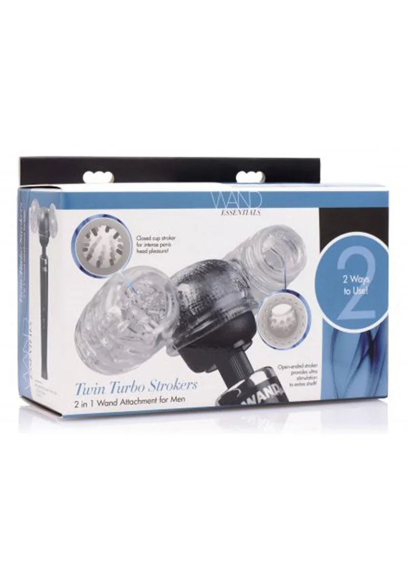 Wand Essentials Twin Turbo Strokers Attachment