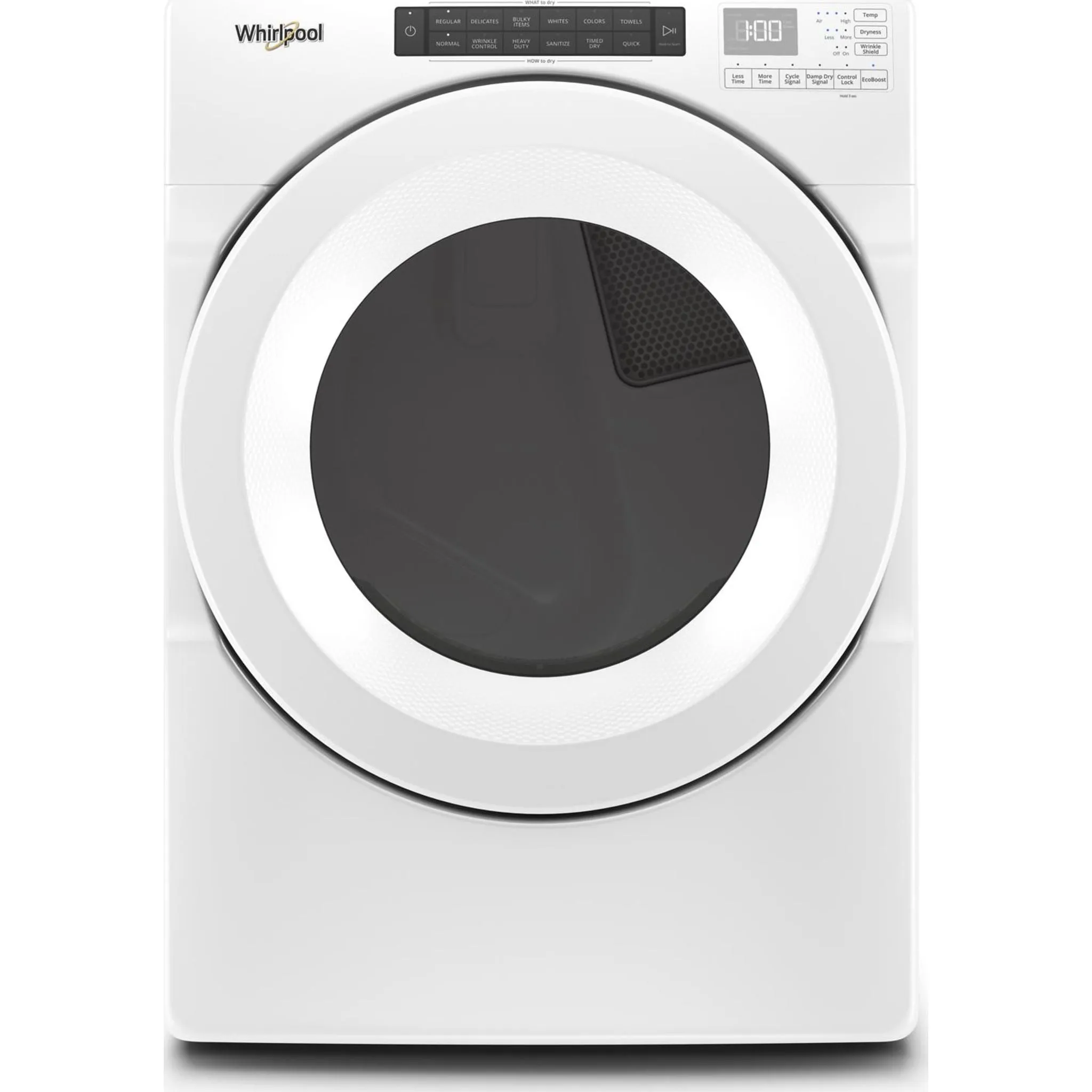 Whirlpool 7.4 cu. ft. Front Load Gas Dryer with Intuitive Touch Controls (WGD5620HW)