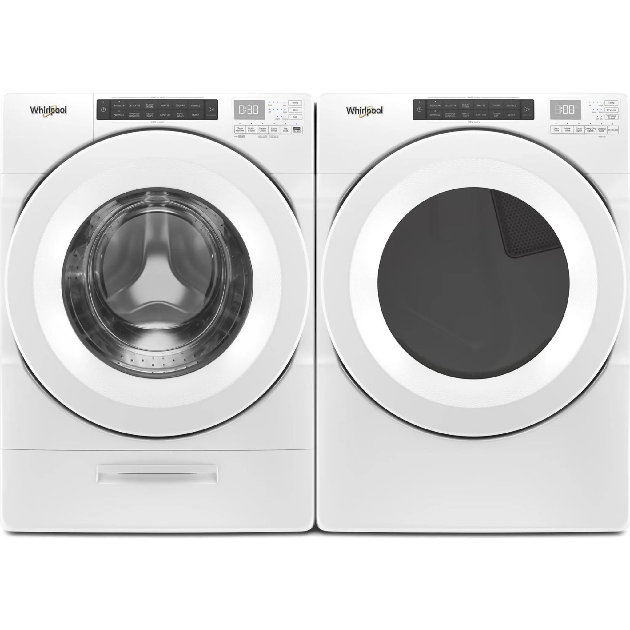 Whirlpool 7.4 cu. ft. Front Load Gas Dryer with Intuitive Touch Controls (WGD5620HW)