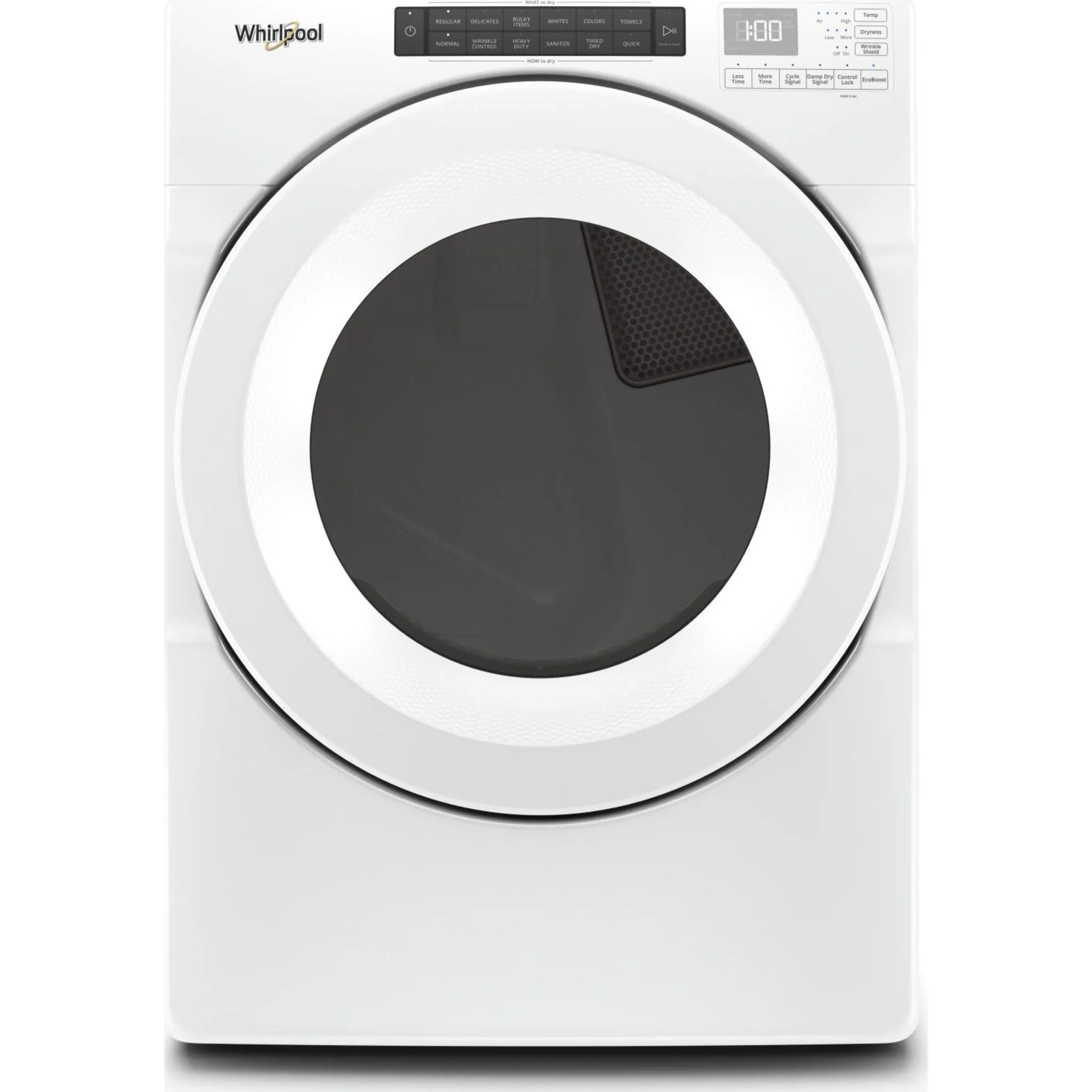 Whirlpool 7.4 cu. ft. Front Load Gas Dryer with Intuitive Touch Controls (WGD5620HW)