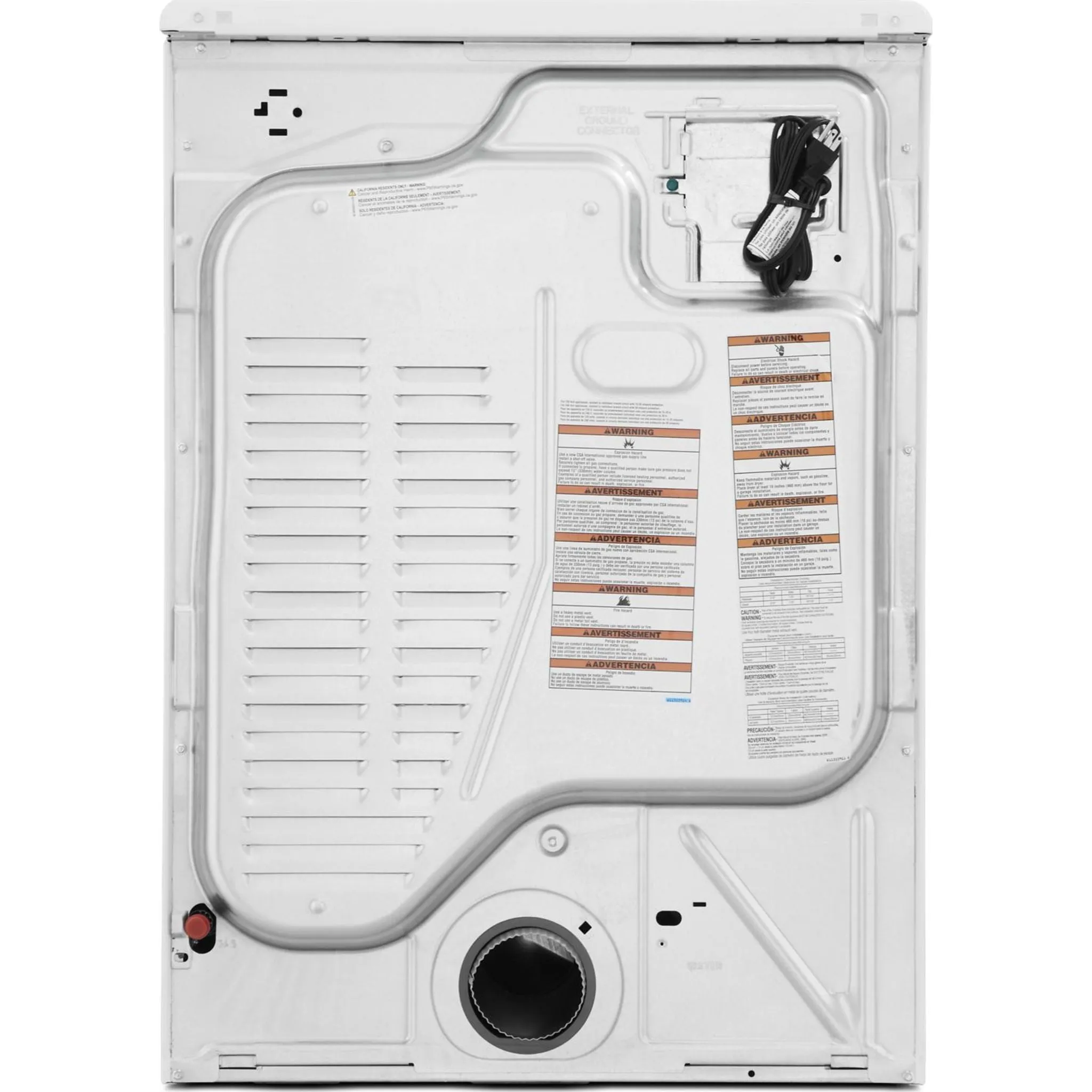 Whirlpool 7.4 cu. ft. Front Load Gas Dryer with Intuitive Touch Controls (WGD5620HW)