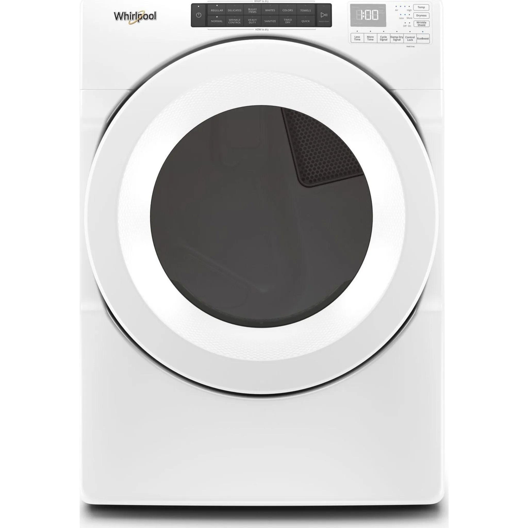 Whirlpool 7.4 cu. ft. Front Load Gas Dryer with Intuitive Touch Controls (WGD5620HW)