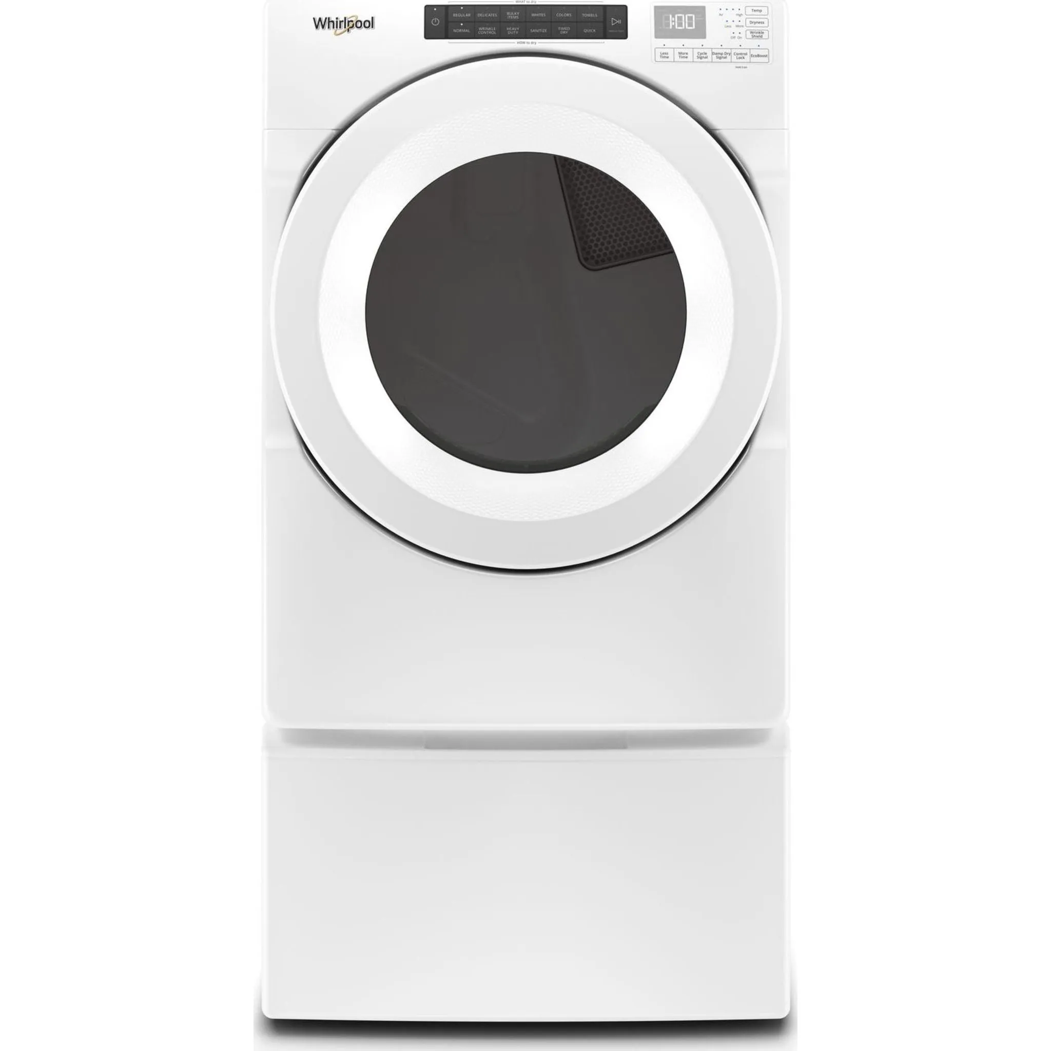 Whirlpool 7.4 cu. ft. Front Load Gas Dryer with Intuitive Touch Controls (WGD5620HW)