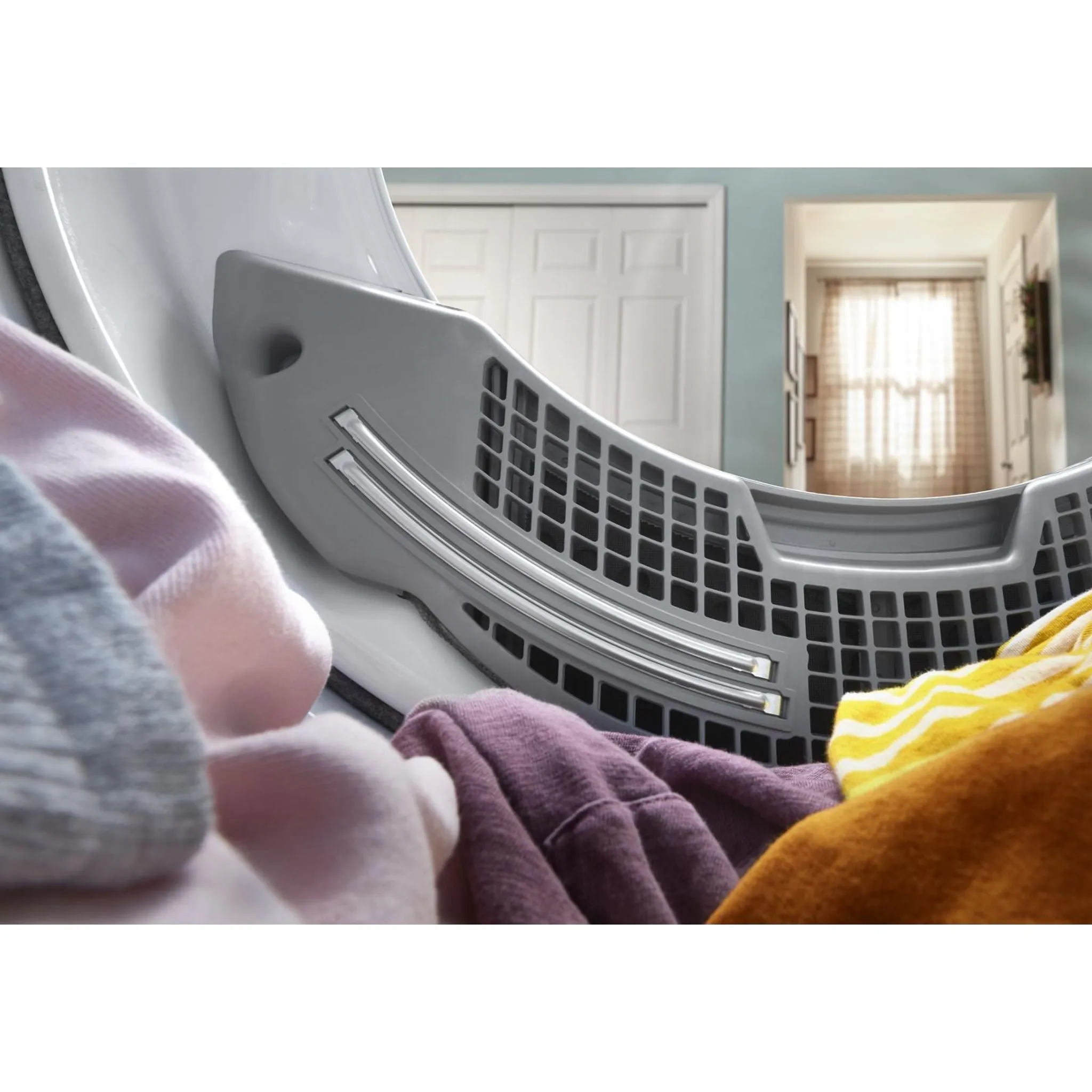 Whirlpool 7.4 cu. ft. Front Load Gas Dryer with Intuitive Touch Controls (WGD5620HW)