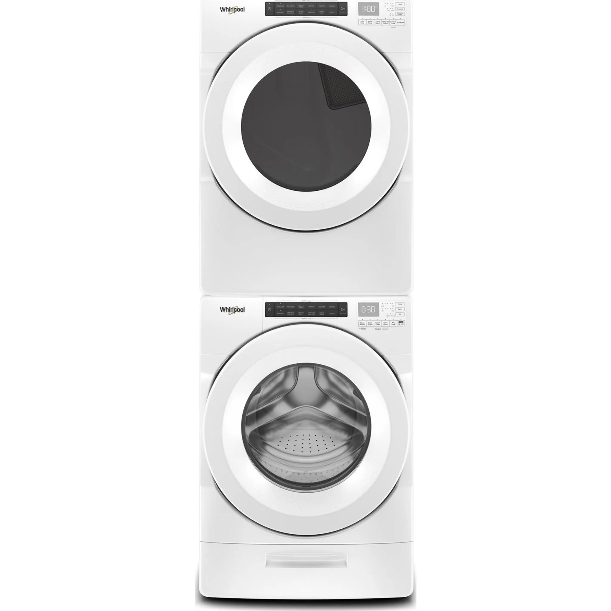 Whirlpool 7.4 cu. ft. Front Load Gas Dryer with Intuitive Touch Controls (WGD5620HW)