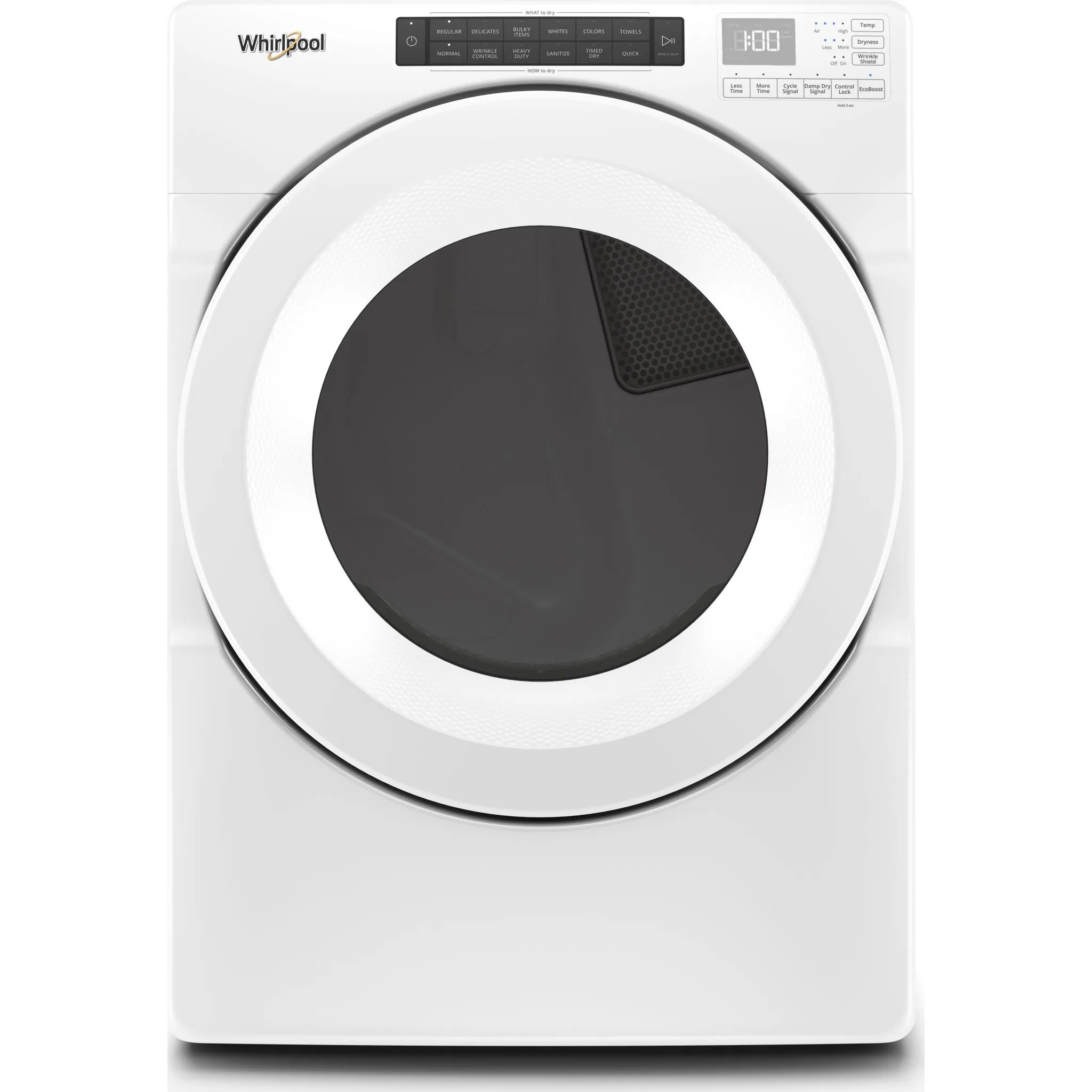 Whirlpool 7.4 cu. ft. Front Load Gas Dryer with Intuitive Touch Controls (WGD5620HW)