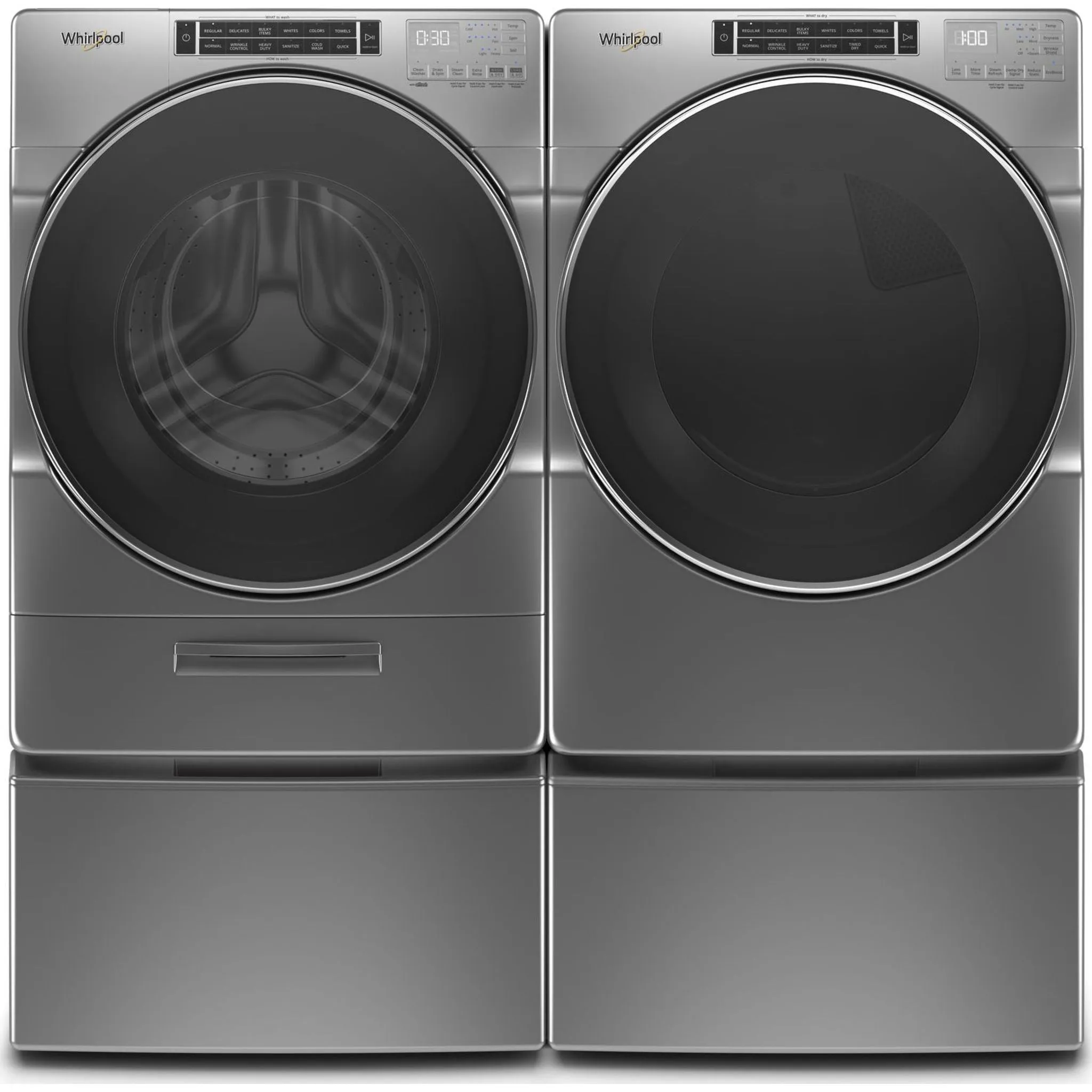 Whirlpool 7.4 cu. ft. Front Load Gas Dryer with Steam Cycles (WGD8620HC)