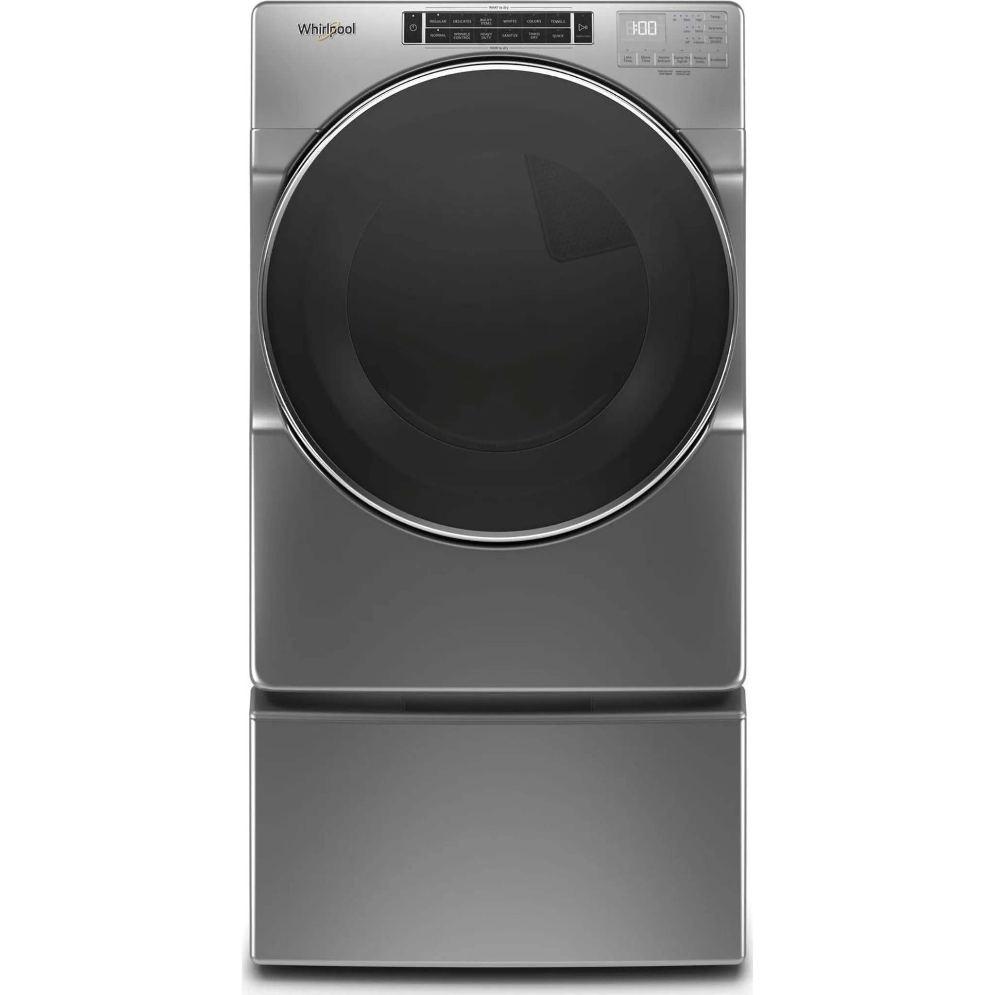 Whirlpool 7.4 cu. ft. Front Load Gas Dryer with Steam Cycles (WGD8620HC)