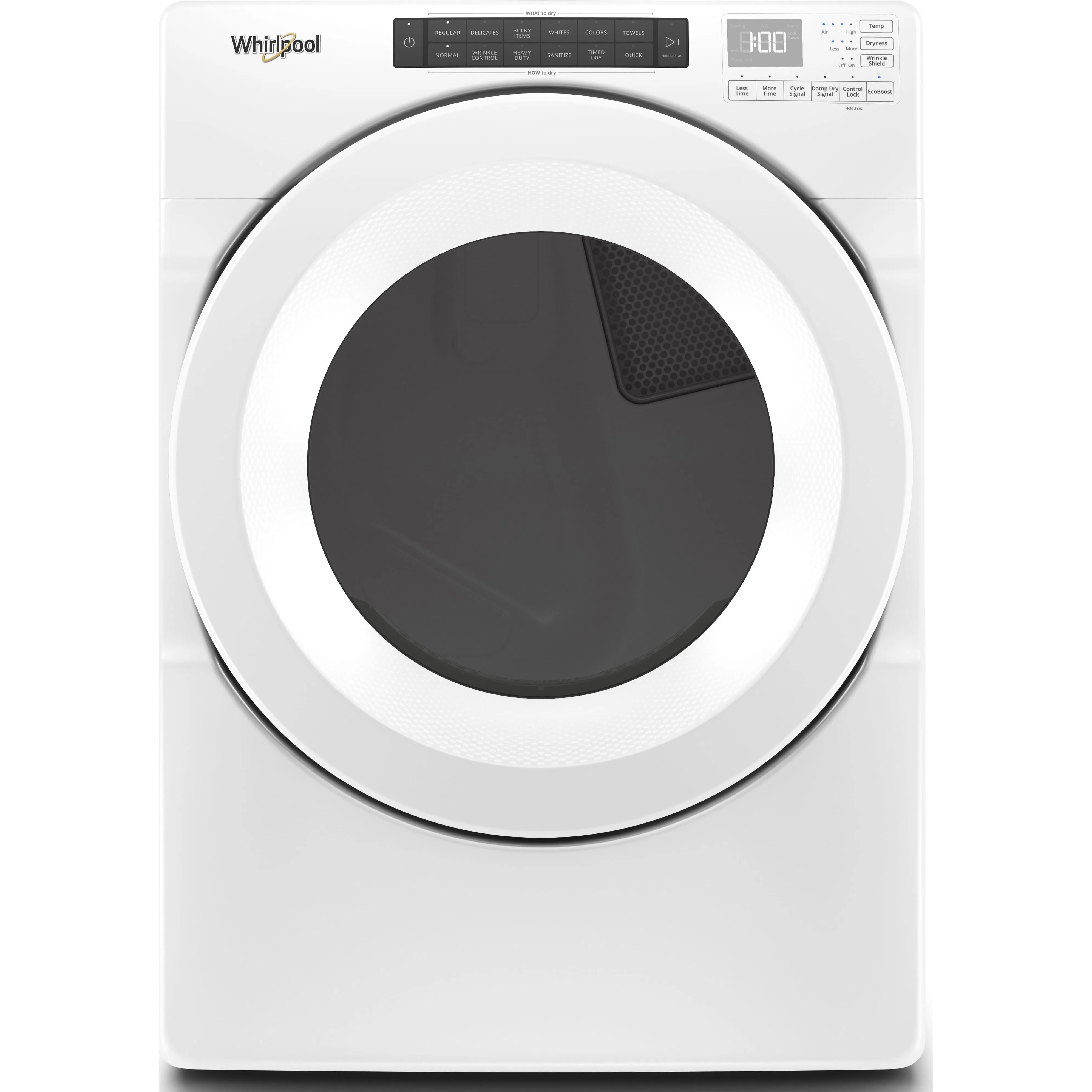 Whirlpool 7.4 cu.ft. Gas Dryer with Intuitive Touch Controls WGD5620HW