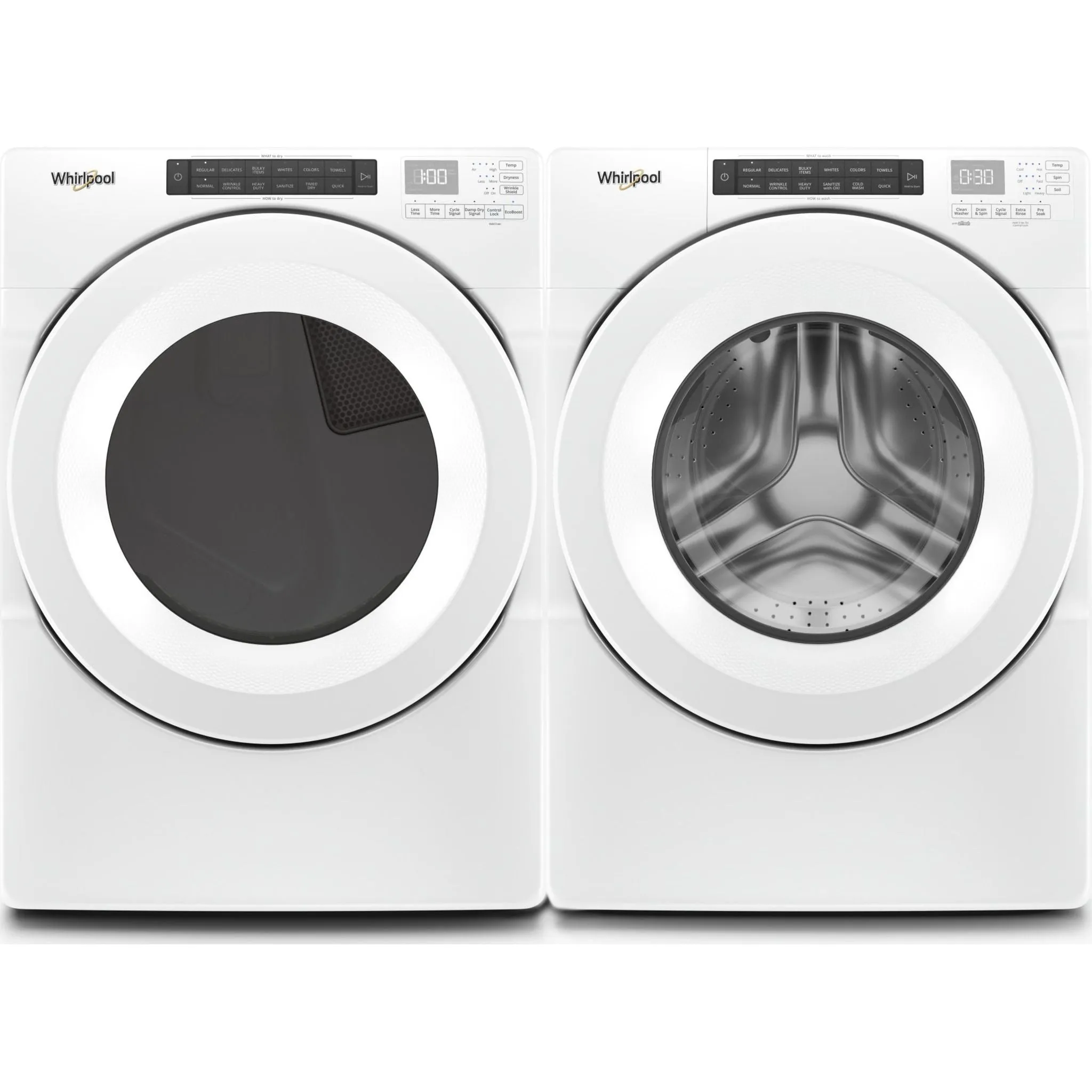 Whirlpool Front Load Pair (WHL1465031K) - White