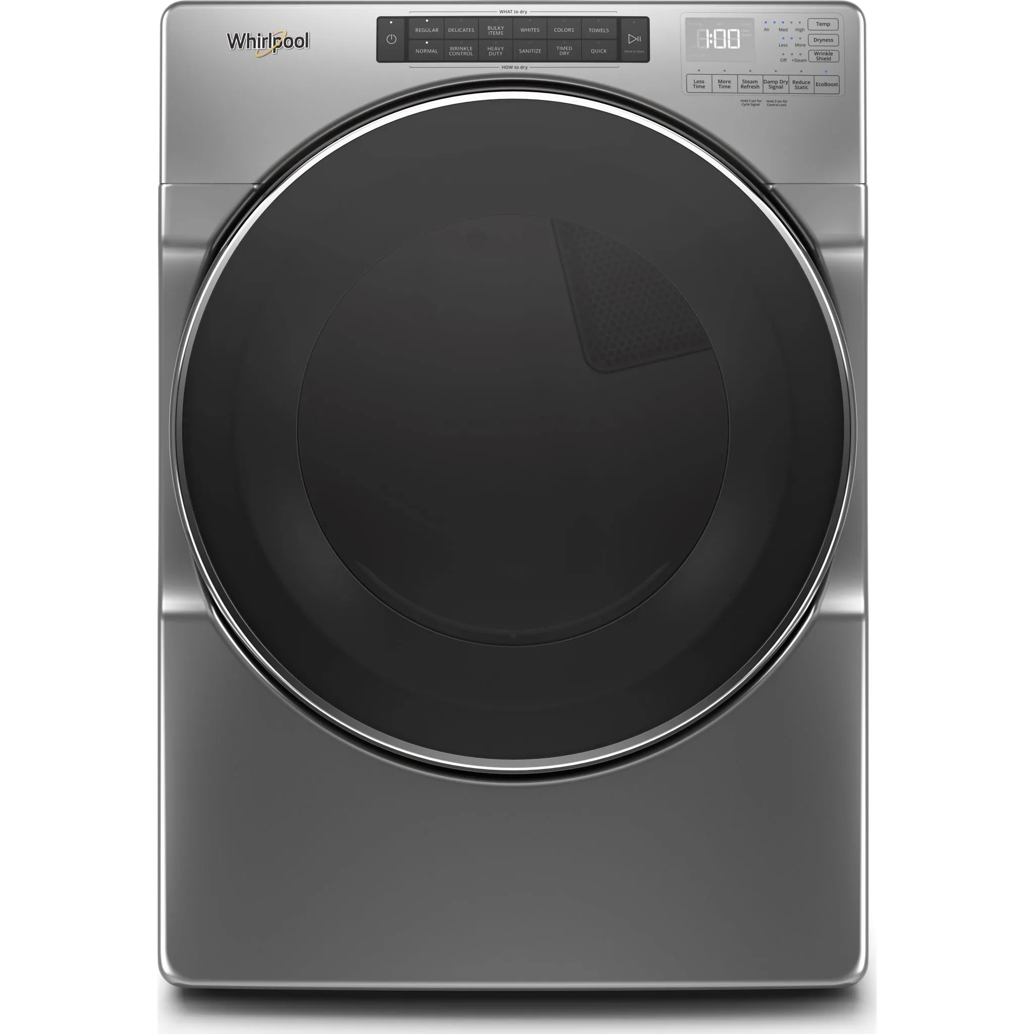 Whirlpool Gas Dryer (WGD6620HC) - Chrome Shadow