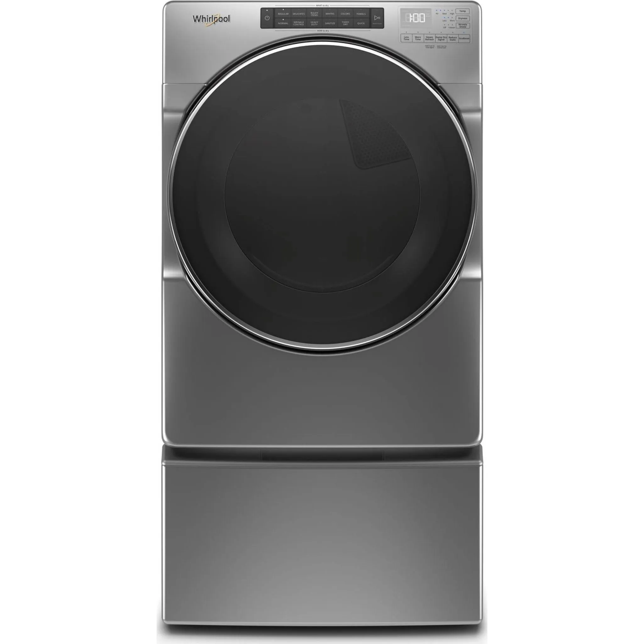 Whirlpool Gas Dryer (WGD6620HC) - Chrome Shadow