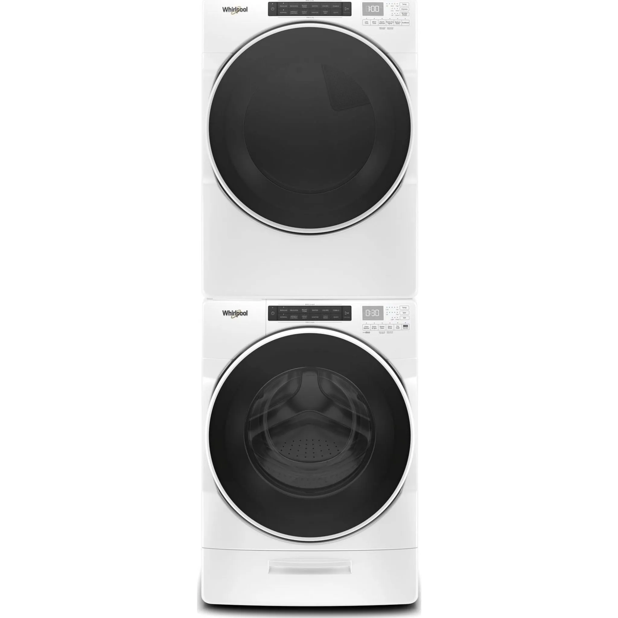 Whirlpool Gas Dryer (WGD6620HW) - White