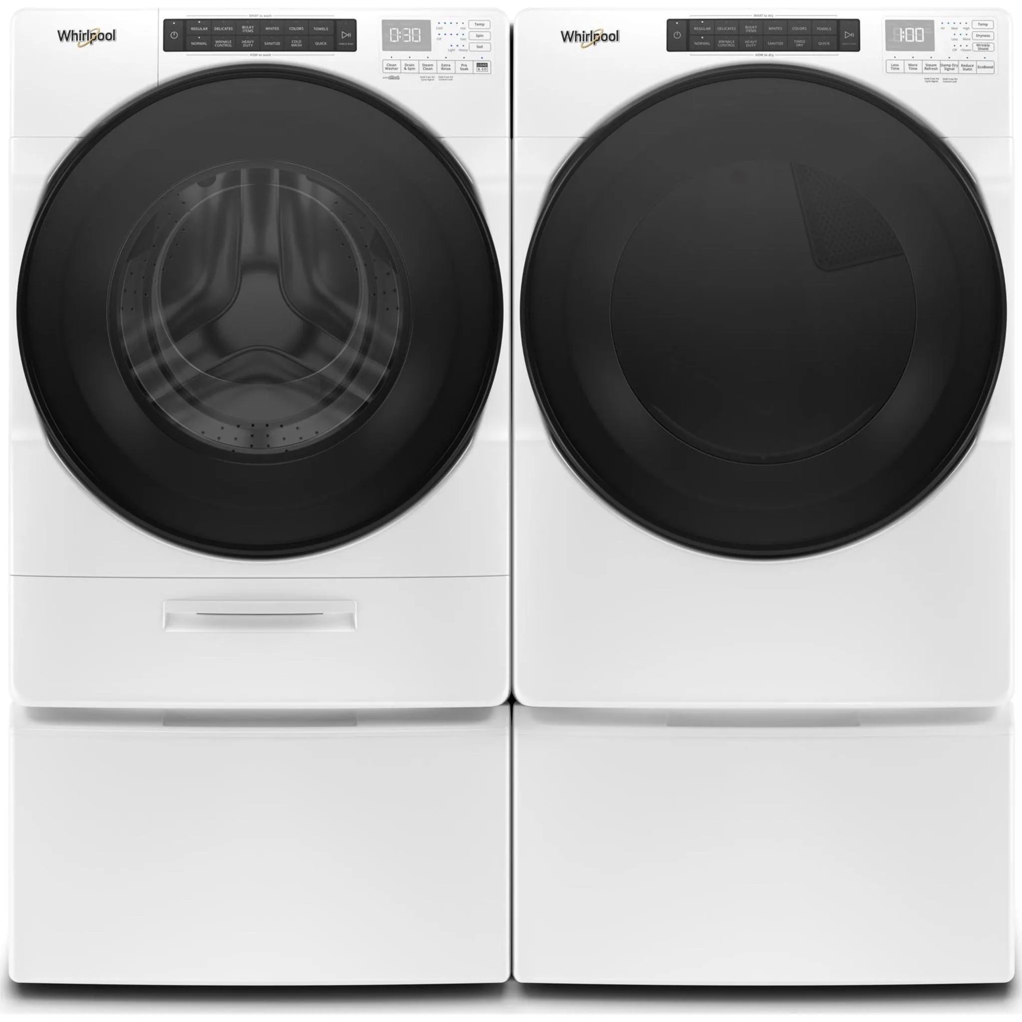 Whirlpool Gas Dryer (WGD6620HW) - White