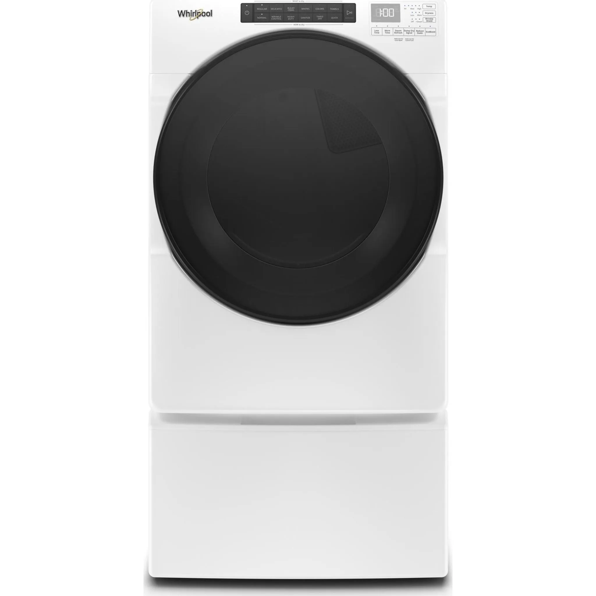 Whirlpool Gas Dryer (WGD6620HW) - White
