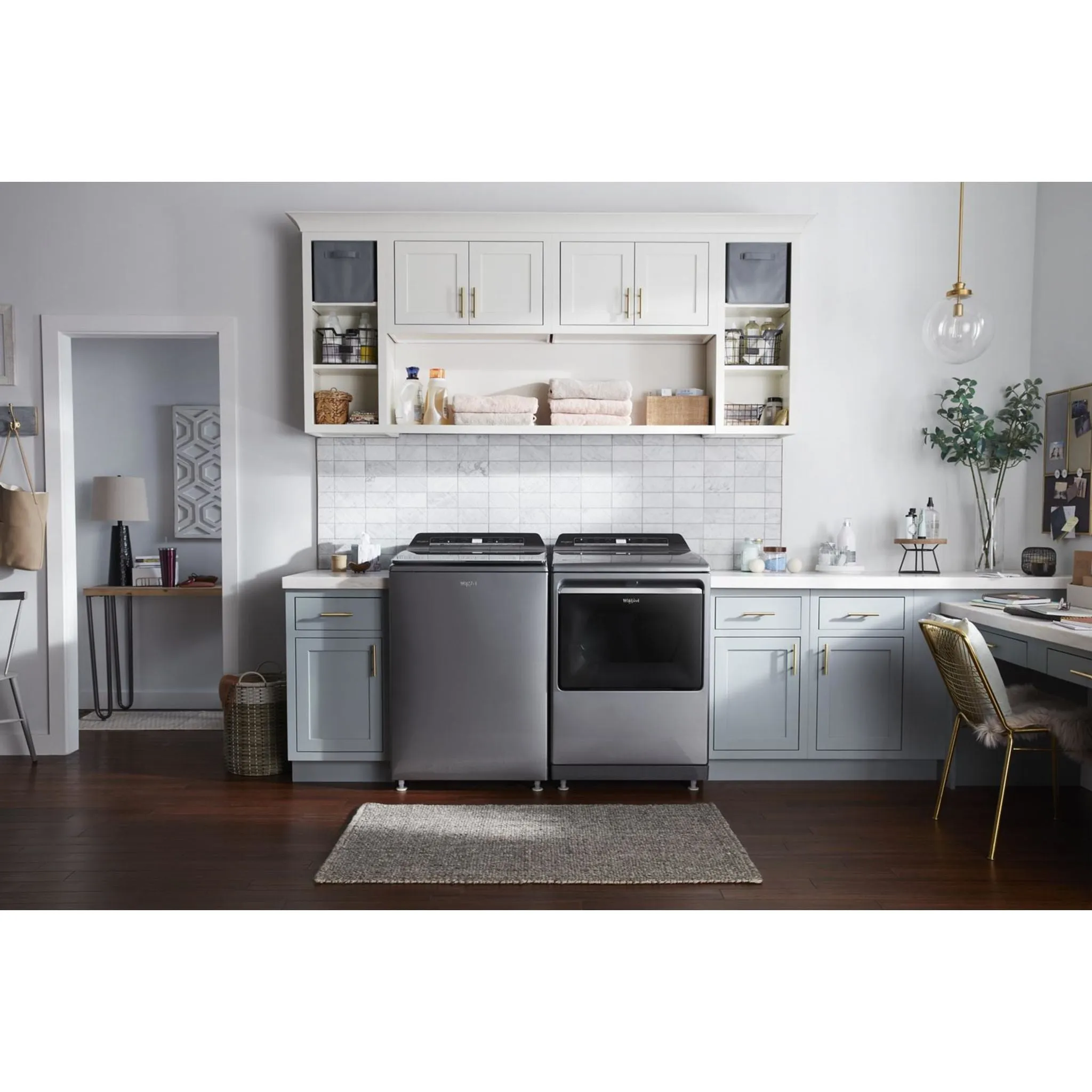 Whirlpool Gas Dryer (WGD7120HC) - Chrome Shadow