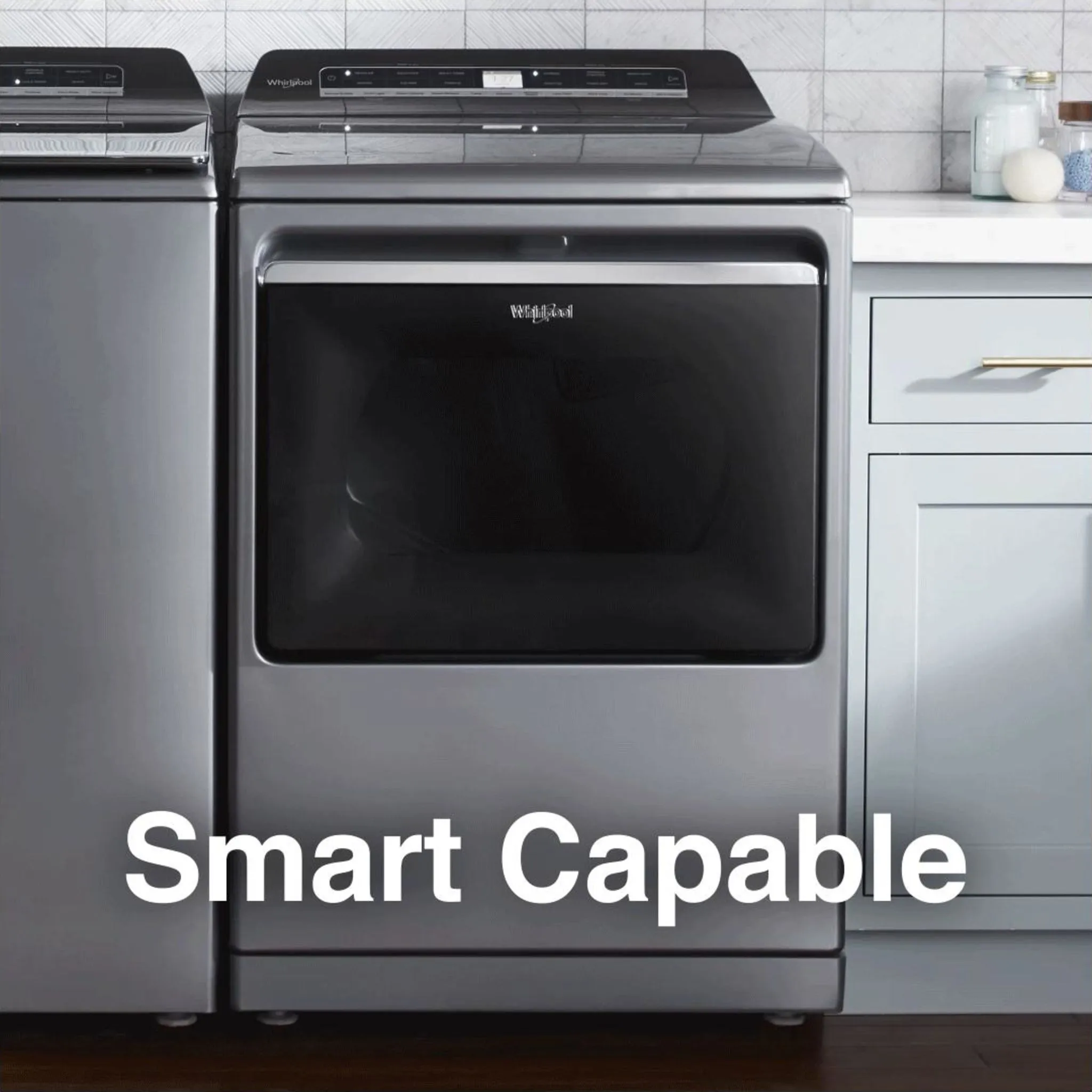 Whirlpool Gas Dryer (WGD7120HC) - Chrome Shadow