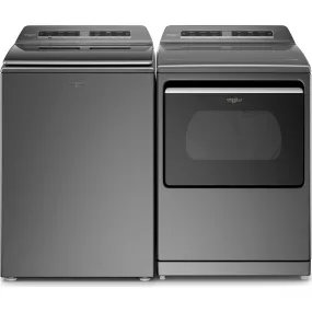 Whirlpool Top Load Pair (WHL1477669K) - Chrome Shadow