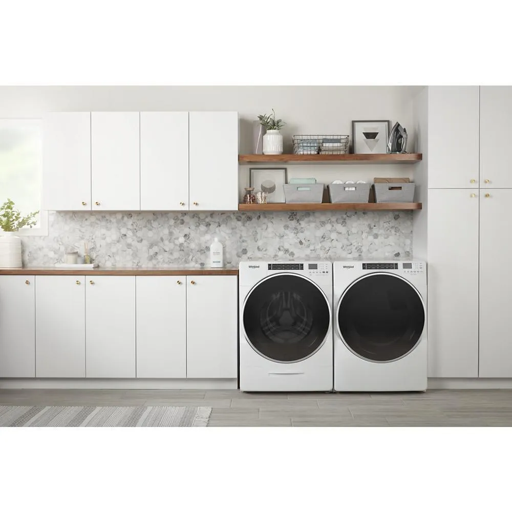 Whirlpool WED8620HW 7.4 cu. ft. Front Load Electric Dryer with Steam Cycles