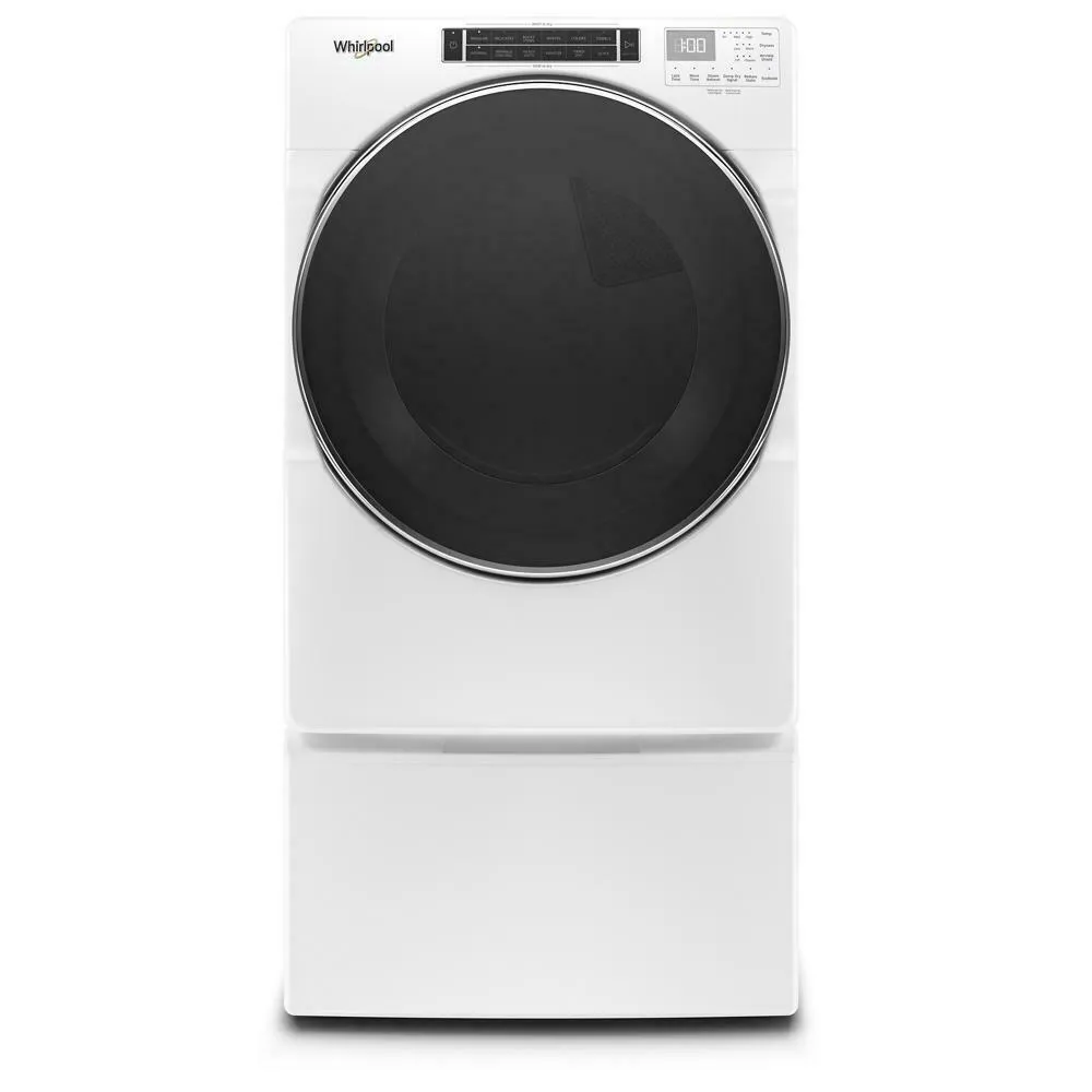 Whirlpool WGD8620HW 7.4 cu. ft. Front Load Gas Dryer with Steam Cycles