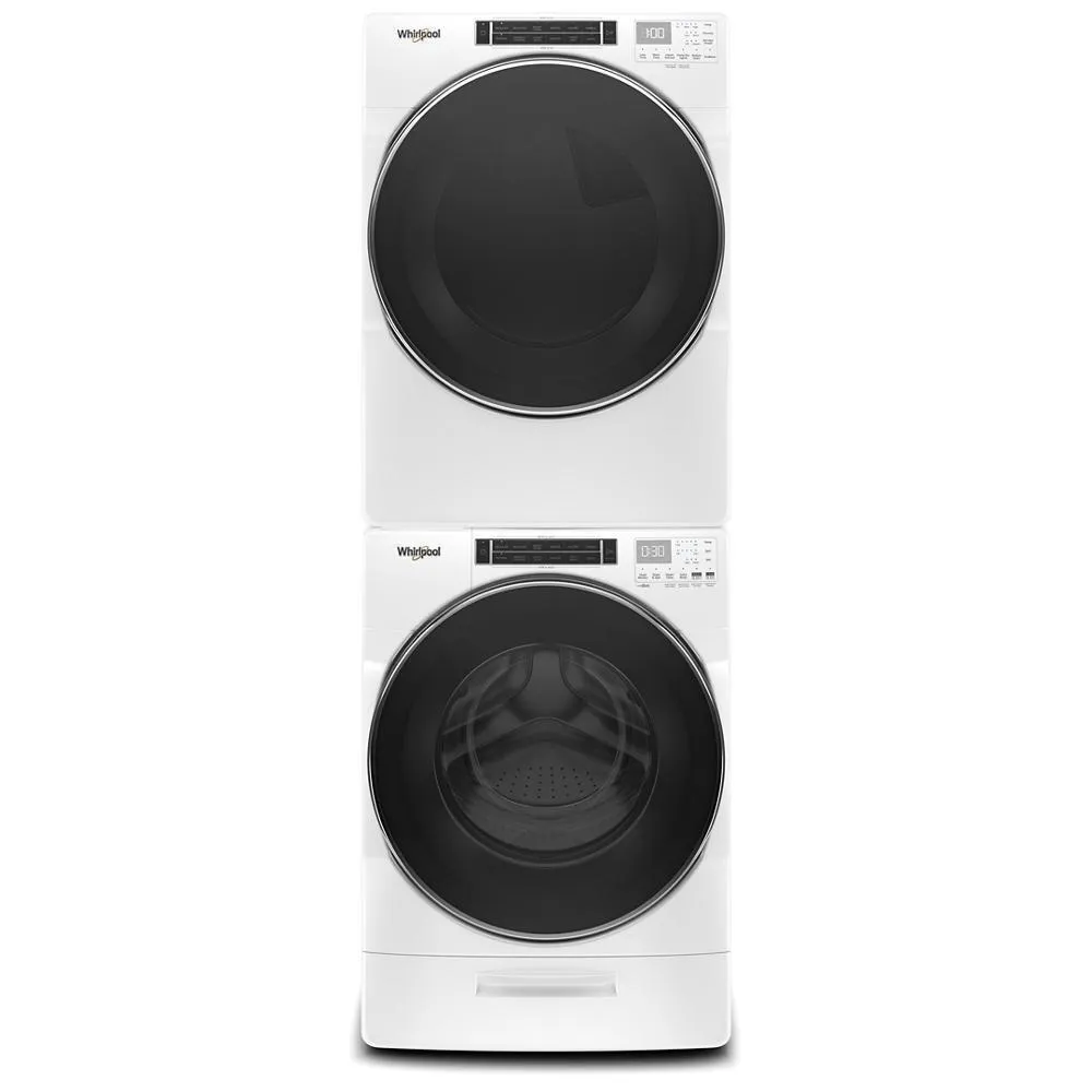 Whirlpool WGD8620HW 7.4 cu. ft. Front Load Gas Dryer with Steam Cycles