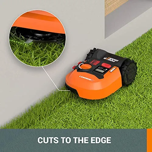 Worx WR140 Landroid M 20V Power Share Robotic Lawn Mower,Orange