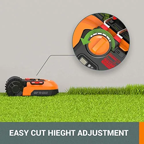 Worx WR140 Landroid M 20V Power Share Robotic Lawn Mower,Orange