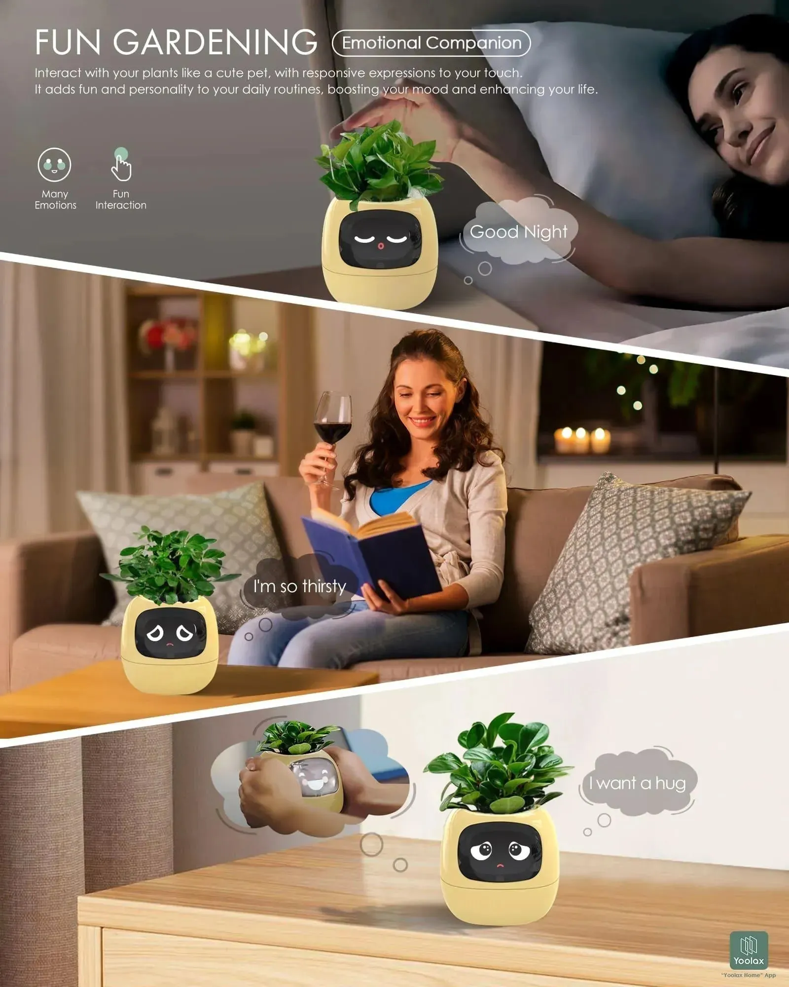 Yoolax Smart Plant Pot