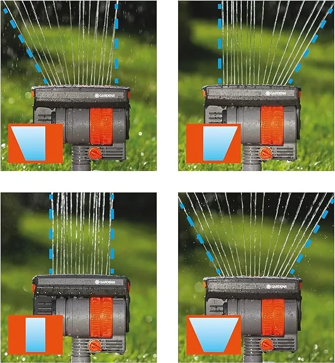 ZoomMaxx Oscillating Sprinkler On Weighted Sled Base 2300 Sq. Ft. Coverage